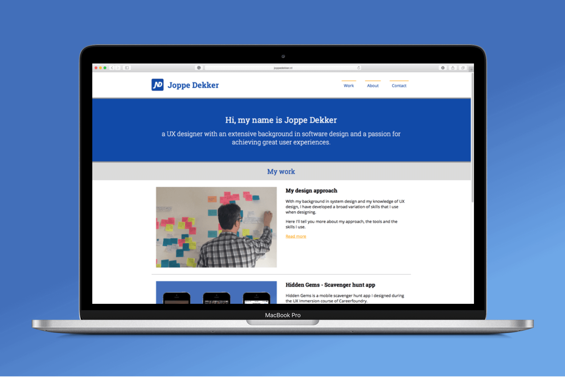 Portfolio website